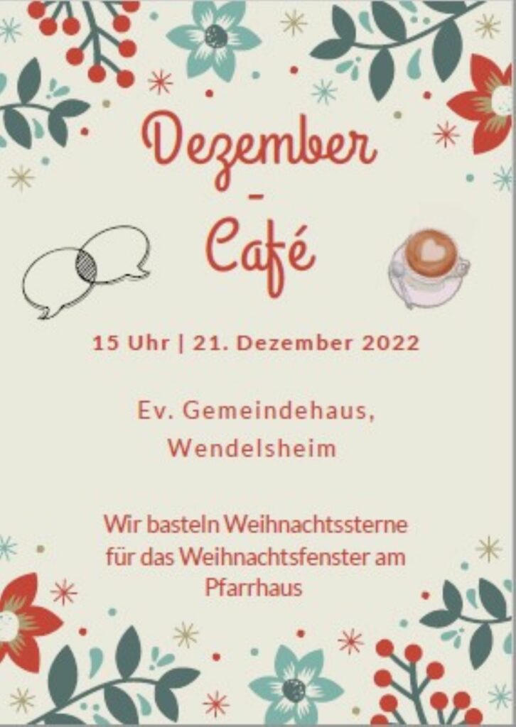 Read more about the article Dezember – Café